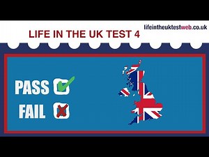 🇬🇧 Life in the UK Test 2024 - British Citizenship tests -TEST 4 📚