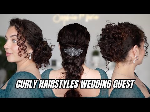 4 Curly Hairstyles for Wedding Guests, Bridesmaids & Other Special Occasions