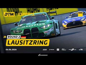 Re-Live: DTM eSports Championship 2026 – Lausitzring | Der Highspeed-Showdown! 🎮 🏁