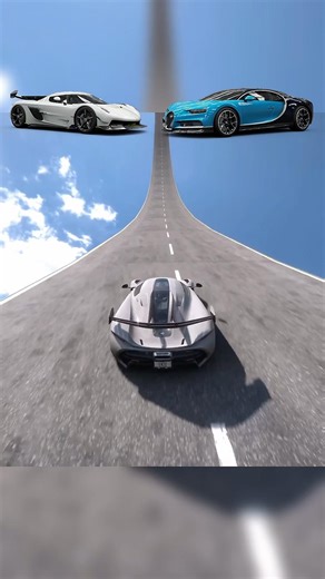 Konisegg jesko vs Bugatti chiron #youtubeshorts #forzahorizon5