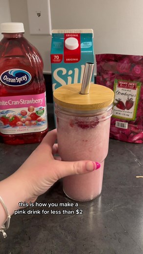 Homemade Pink Drink Recipe | Easy Starbucks Dupe at Home