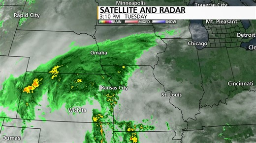 2.3K views | Skies might be dry right now, but you can see a lot of rain back to our Southwest. Wet weather is certainly headed in for tomorrow afternoon. Tune in at 6 for the latest details. | 9&10 News | Facebook