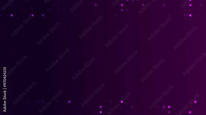 dark purple gradient with simple twinkling glittering effect on top and bottom with empty space in center. perfect for overlay, presentation background