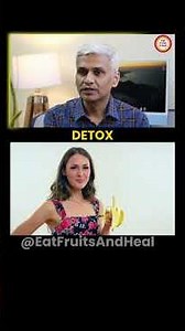 Detox is cleaning process of our body.Sweat, Stools,Urine,Fever,Cough are all detox symptoms #health