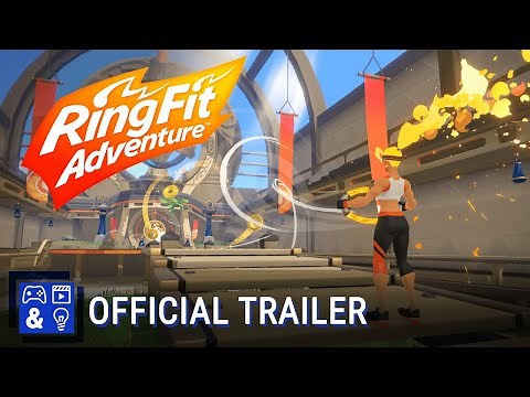 Ring Fit Adventure - Launch Trailer (Nintendo Switch)