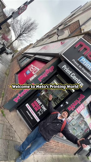 Meto’s printing world🖨️✨ You ask, we print! #metoprint #printingbusiness #stokenewington #london