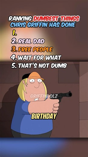 Ranking Dumbest Things Chris Griffin Has Done😂