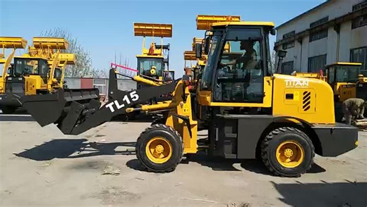 Small Farm Mini Wheel Loader Dingo Hammer ZL15 with CE Front Loader Quality Motor Bearing Components Manufactured in China