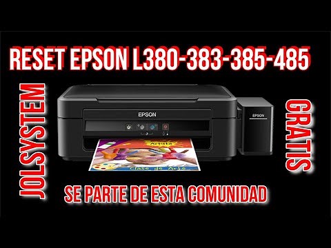 🙂👍Reset EPS0N L380-383-385-485 in 3 simple steps✅