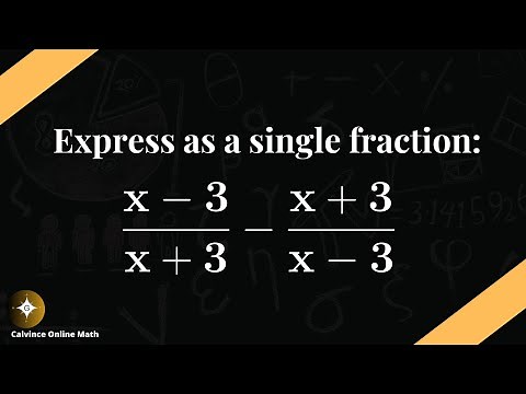 Made Easy: Combining Expressions into a Single Fraction | Step-by-Step Guide