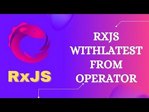 104. RxJS WithLatestFrom operator. Learn RxJS Join Category WithLatestFrom Operator - RxJS.