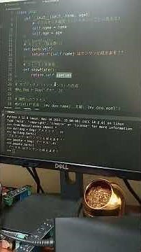 Pythonプログラミング、はじめの２３歩目、クラス ~クラス属性＝メンバ変数を使う~ #python #programming #coderdojo #pythonprogramming