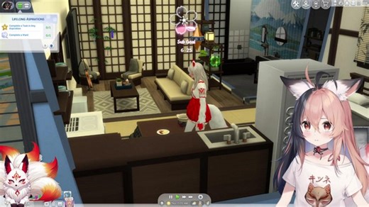 〖Doing some RP in the Sims〗follow and sub ପ꒰ ˶• ༝ •˶꒱ଓ 🌸🤍