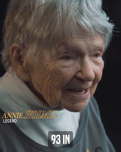 93-year-old Annie Holmes started CrossFit at 89. 📍 Auburn CrossFit, Auburn, CA | CrossFit