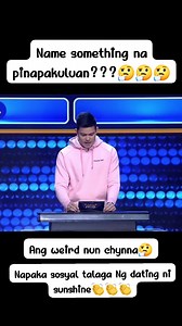 1K reactions | Name something na pinapakuluan???樂樂樂Ang weird樂 #highlightsシ゚ #foryoupagereels #FamilyFeud #artist #adsonreels #trendingreelsvideo #fb | Mary Jane Ylanan Masarque | Facebook