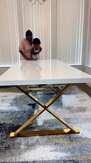 874K views · 2.7K reactions | Woke up early today to clean and set up the dining table before church so we could come home to a table all set for #sundaydinner, I had some little helpers too 殺殺殺#Theopms #familytime #dinner #love | The OPM Family | Facebook