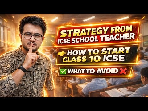 ▶️How to start class 10th ICSE to get 98% 🔥 | ICSE 2027 | ICSE SCHOOL TEACHER