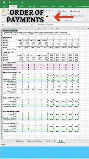 How to Create Debt Reduction Calculator in Excel ? #execkart #exceltips #resumes
