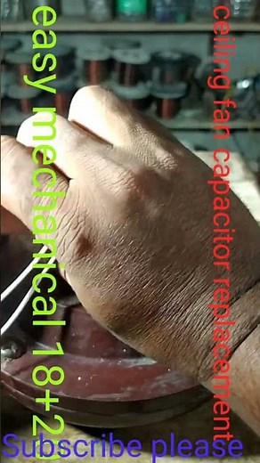 How To ceiling fan capacitor replacement