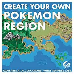 Create your own Pokemon region with our custom world builder kit! Reserve your program kits at your location of choice by clicking the links below, and pick up programs starting Monday, March 8! --------------- Aboite: https://acpl.libnet.info/event/4909443 Dupont: https://acpl.libnet.info/event/4909700 Georgetown: https://acpl.libnet.info/event/4909724 Grabill: https://acpl.libnet.info/event/4909738 Hessen Cassel: https://acpl.libnet.info/event/4909847 Little Turtle: https://acpl.libnet.info/ev