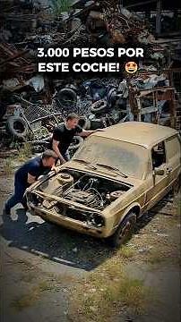 I'm going to RESTORE this BRAZILIAN CAR ABANDONED for YEARS.