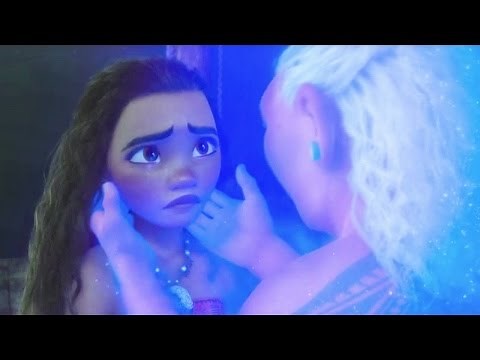 Moana Meets Ghost Grandma Scene