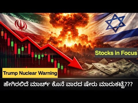 Stock Market Weekly Analysis | Stocks in Focus | Nifty | Will Marker correction continue | Iran War