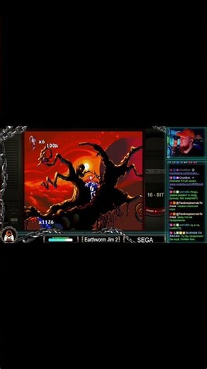 Earthworm Jim 2 #earthwormjim #nes #sega #retrogaming #snes #ps1 #retrogames
