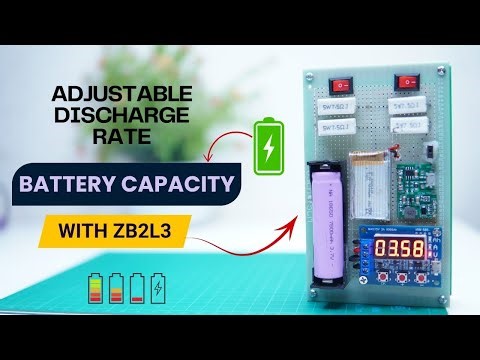 Control Battery Discharge Rate with ZB2L3 + Resistors | DIY Power Test