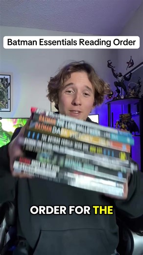 Here is the essential Batman reading order up until the new 52!! #batman #comictok #dccomics #batfamily #comics