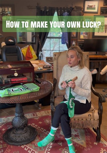 The story of how to make your own luck! 🍀 Check out the latest drop. #luckychucksocks #makeyourownluck