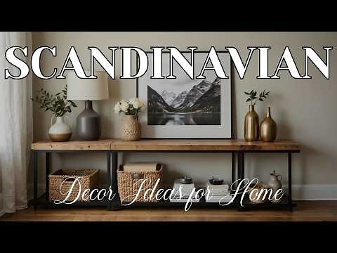 BEST 65+ Cozy Scandinavian Decor Ideas for Your Home | Hygge Inspiration 2025