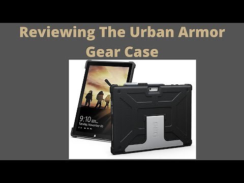 Unboxing And Reviewing The URBAN ARMOR GEAR Surface Pro Case