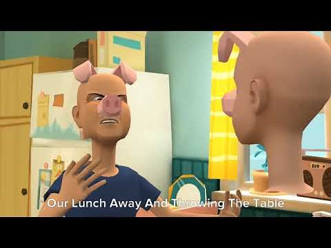 Peppa Misbehaves At Lunch In Her Grandparent's House/Grounded