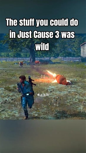 The stuff you could do in Just Cause 3 was wild #justcause #gaming #justcause3