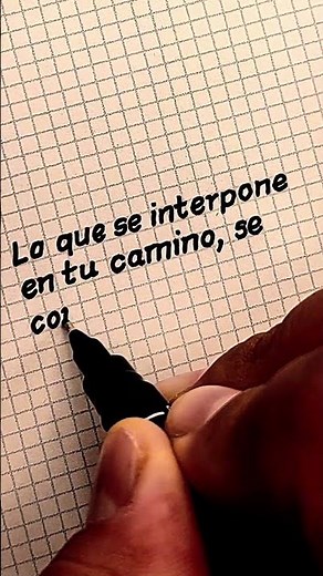 El arte de escribir frases que inspiran en segundos #caligrafia #frases #handwriting #artevisual