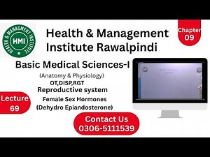 AHS||All||Anatomy & Physiology||Reproductive System||Female Sex Hormones || Dehydro Epiandosterone