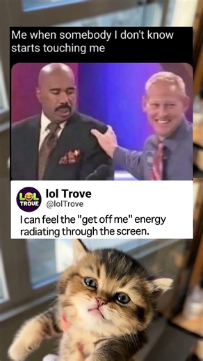 When strangers touch you