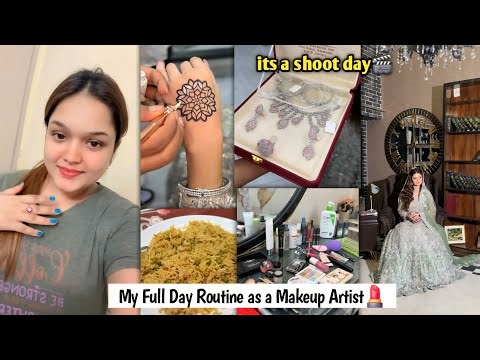A Day in My Life as a Makeup Artist | Shoot Day Routine, Outfit & Jewellery Selection 💄📸✨
