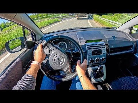 2008 Mazda 5 | 2.0 MZR-CD 143 HP | POV Test Drive
