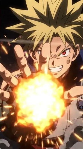 Bakugo’s Explosion Power 💥