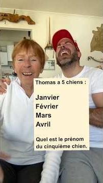 WHAT IS THE NAME OF THE 5TH DOG? ​​🤷🏻‍♂️ #game #humor #riddle #logic