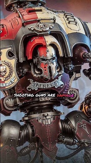 This Knight Makes Your Army WAY Harder to Kill #imperialknights #warhammer40k #warhammer