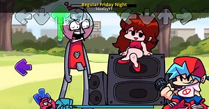 Regular Friday Night Mod for Friday Night Funkin' | FNF Mods