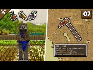 Basic Farming & Prospecting for ORES! | Vintage Story Ep.7