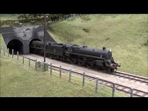 Chilcompton Tunnel at Bentley Model Railway Group exhibition, Calne 2019