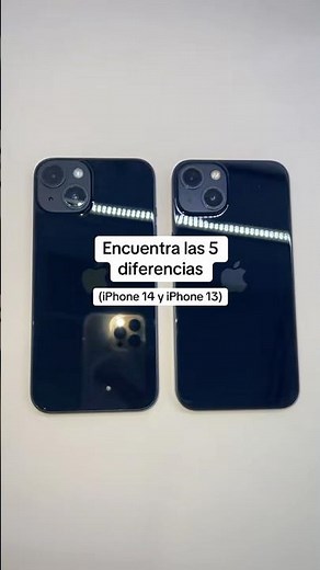 Comenta las diferencias que veas entre el iPhone 14 y el IPhone 13 #tecnologia #apple #iphone