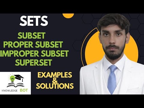 “Subset, Proper & Improper Subset, Superset Explained in One Shot 🔥 | Easy Examples & Concepts”