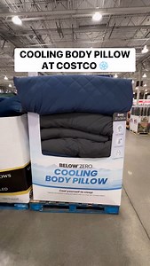 ❄️ Cooling Body Pillow at Costco! This cozy pillow measures in at 20” x 54” and comes in 3 colors. They’re comfy and cool to touch!! Just $14.99 #costco #costcofinds #bodypillow #coolingpillow | Costco Buys