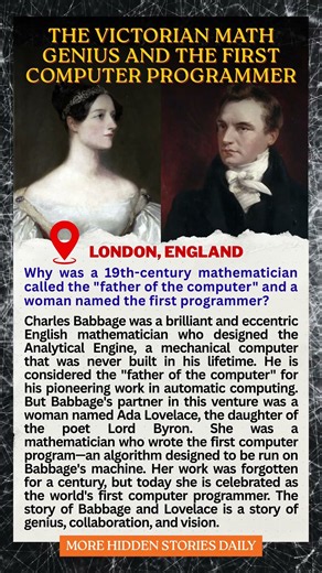 The Victorian Math Genius and the First Computer Programmer